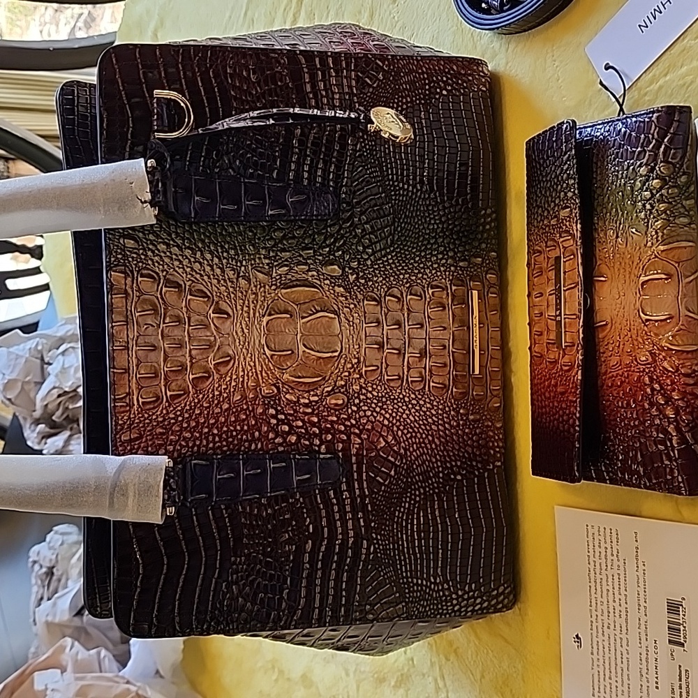 Brahmin Small Finley in Autum Ombre Mini Melborn